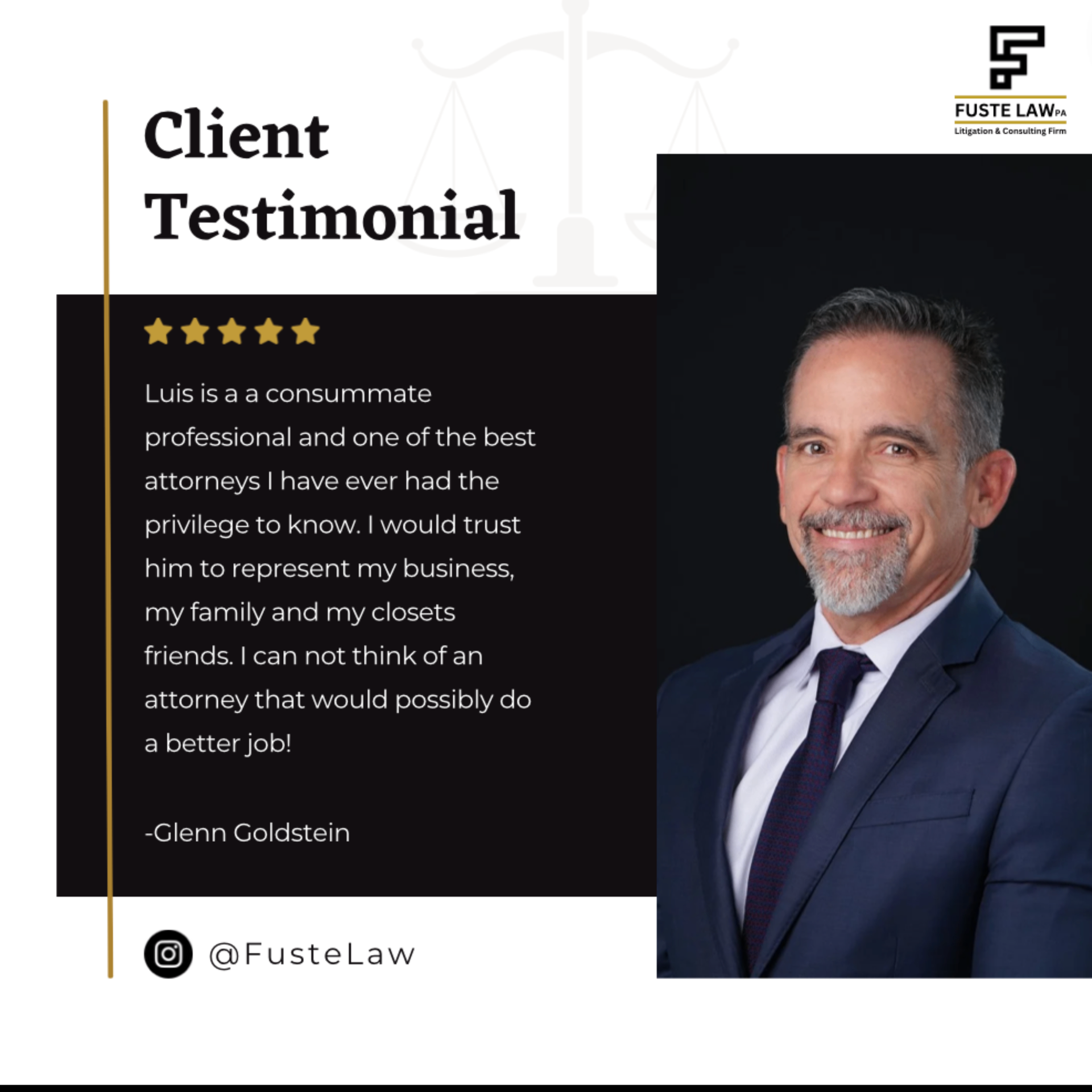 Client Testimonial
